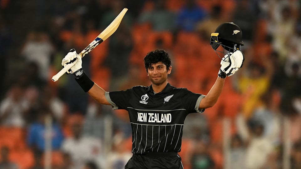 New Zealand cricketer Rachin Ravindra