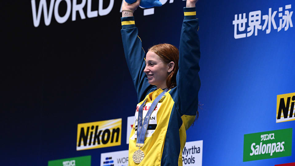 Mollie O'Callaghan of Australia