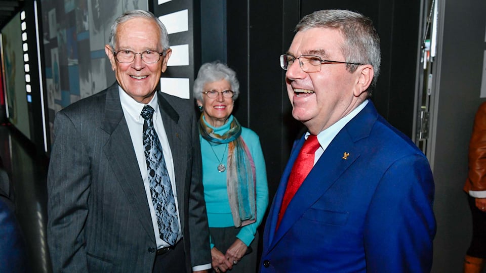 Astronaut Charles Duke who brought the Olympic spirit to the Moon honoured by the IOC