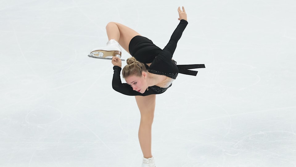 European Figure Skating Championships 2025 Anastasiia Gubanova takes