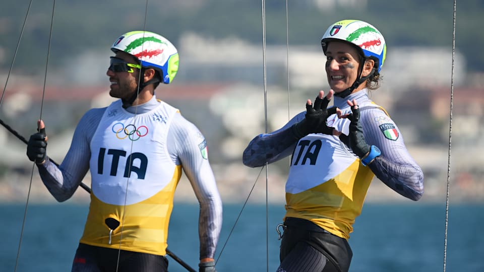 Ruggero Tita e Caterina Banti vincono l'oro nella vela alle Olimpiadi ...
