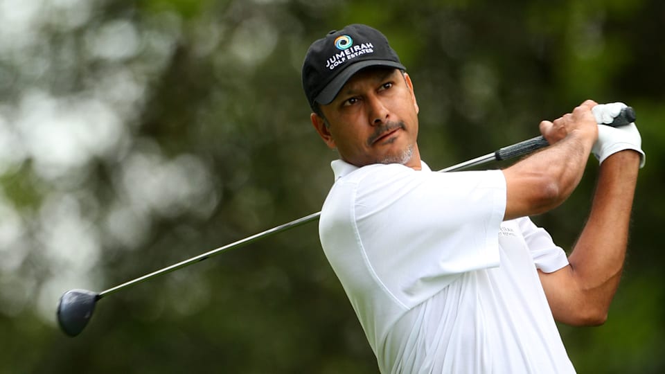 Indian golfer Jeev Milkha Singh.