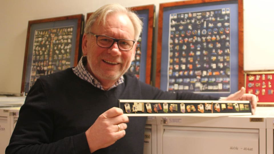 Les Norvégiens craquent pour les pin’s à Lillehammer 1994 
