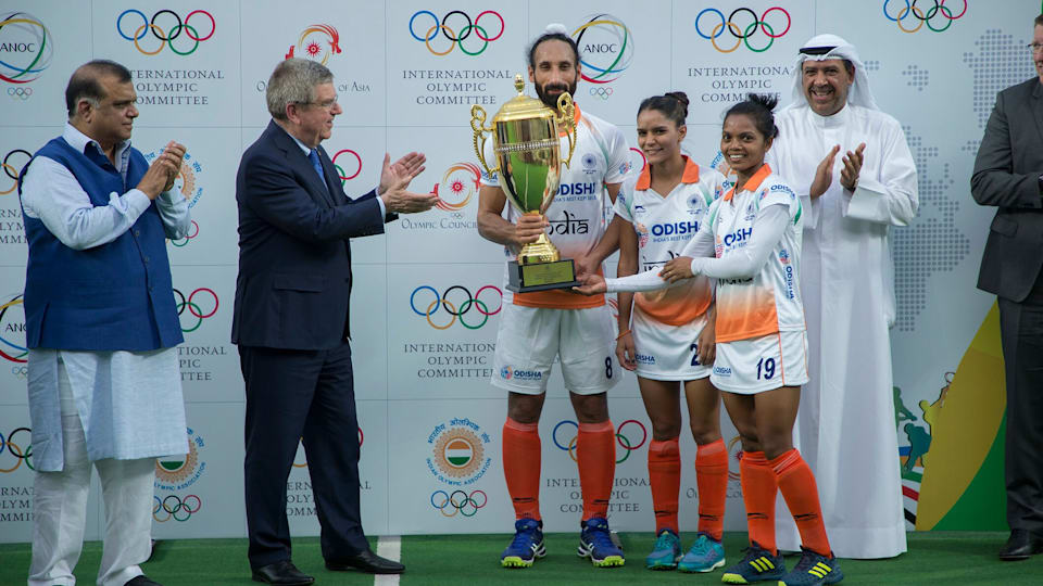 IOC President in India to visit Indian Olympic Association and discuss the future of Olympic sport in the country 