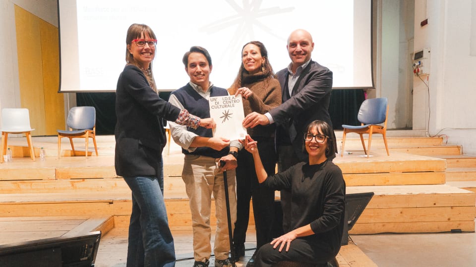 Foto di gruppo dei principali referenti del progetto