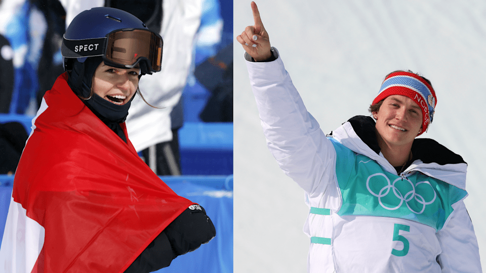 Mathilde Gremaud and Birk Ruud 