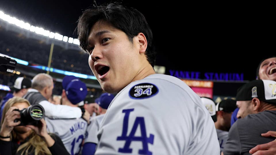 大谷翔平「最高以外の言葉がない」…ドジャース優勝に選手、監督
