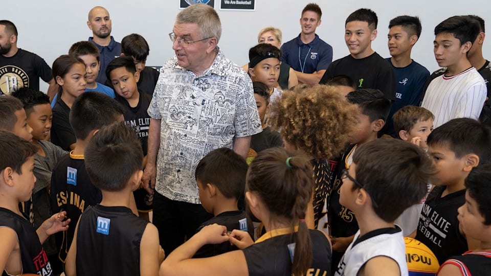IOC President visits National Olympic Committees in Oceania