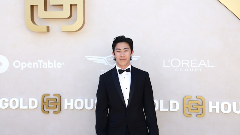 Nathan Chen attends Gold Gala 2024