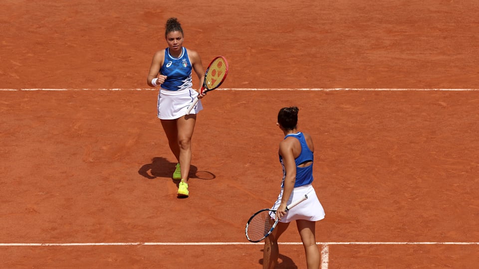 Errani e Paolini a Parigi 2024