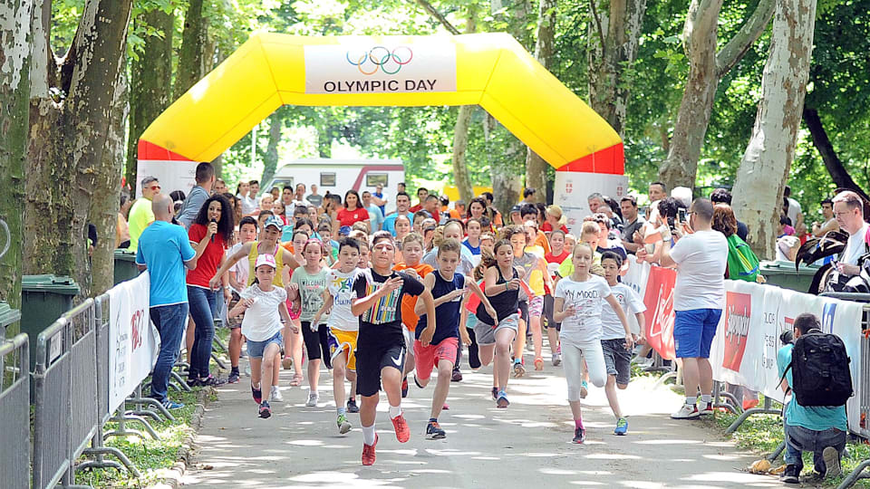 World is abuzz with activities as millions get active on Olympic Day ...