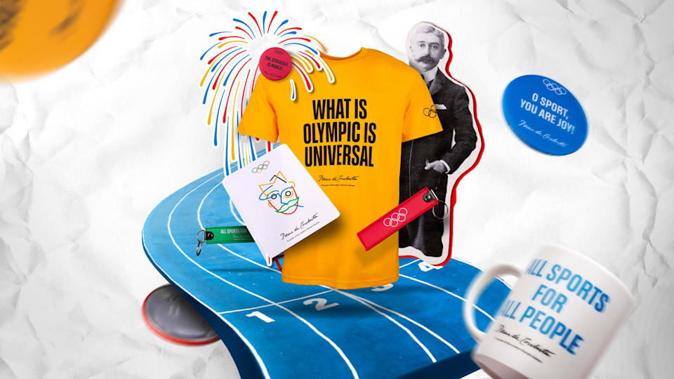 Pierre de Coubertin vision inspires new Olympic Collection range 