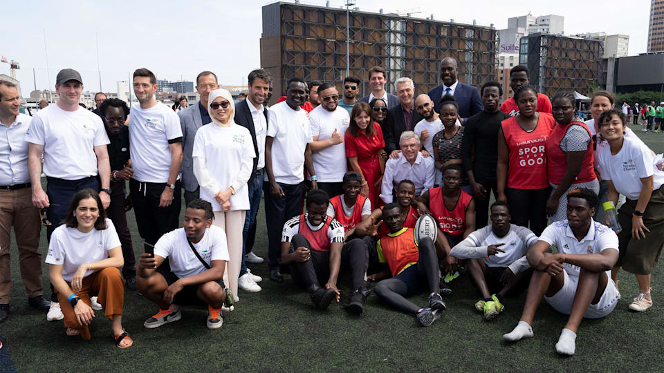 Olympic Refuge Foundation to build bonds between Refugee Olympic Team Paris 2024 and displaced communities in Ile de France