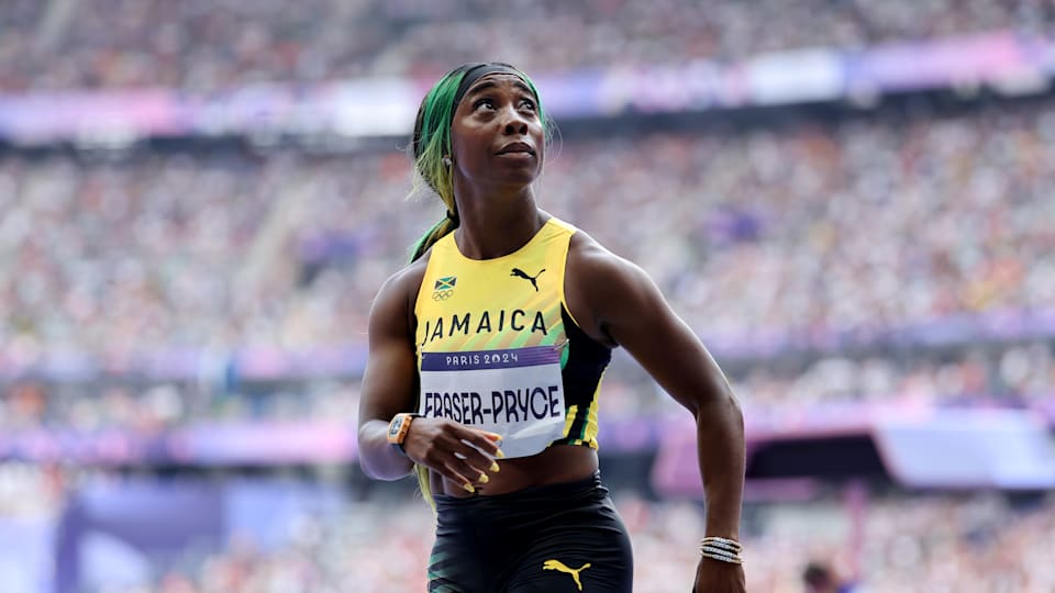 ShellyAnn FraserPryce, twotime Olympic 100m champion, withdraws