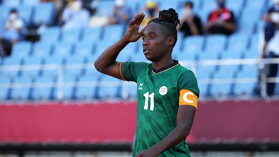Zambia's Barba Banda is one to watch at the FIFA Women's World Cup 2023 
