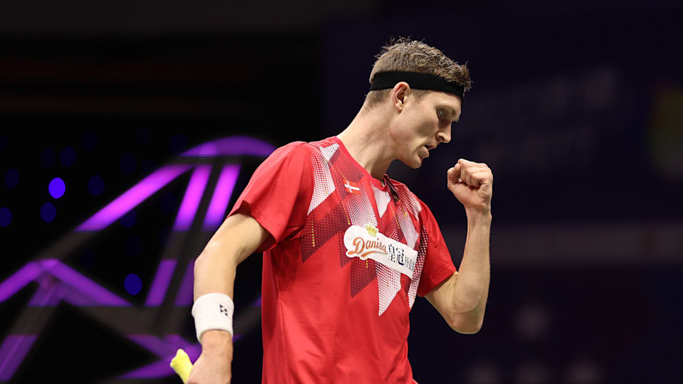 Badminton BWF Kumamoto Masters Japan 2023 Viktor Axelsen and