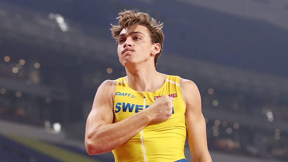 Mondo Duplantis Olympic champion on world record hunt at Lausanne