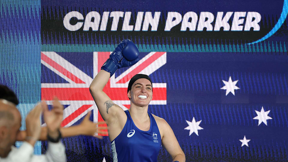 Caitlin Parker, Australian boxer, Paris 2024 Olympics.