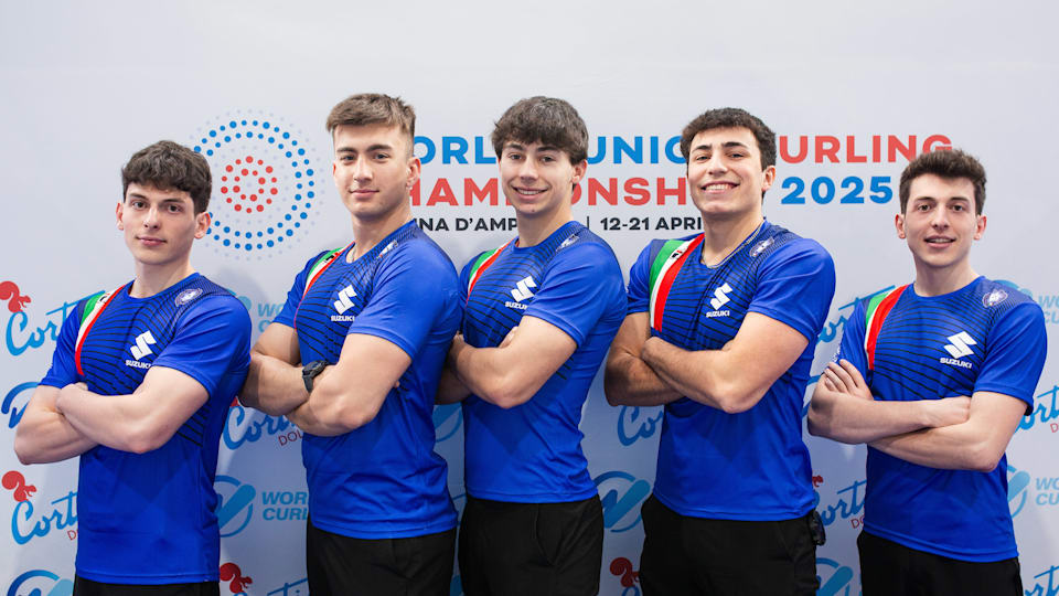 Italia junior curlin Campione del mondo 2025