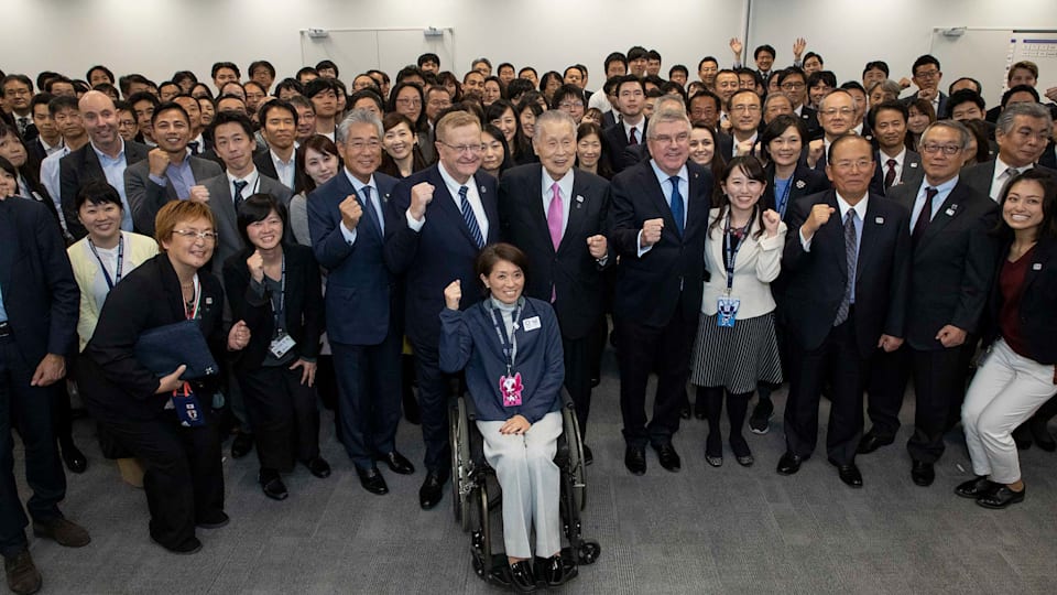 IOC President visits Tokyo 2020 and praises progress of preparations for Olympic Games 