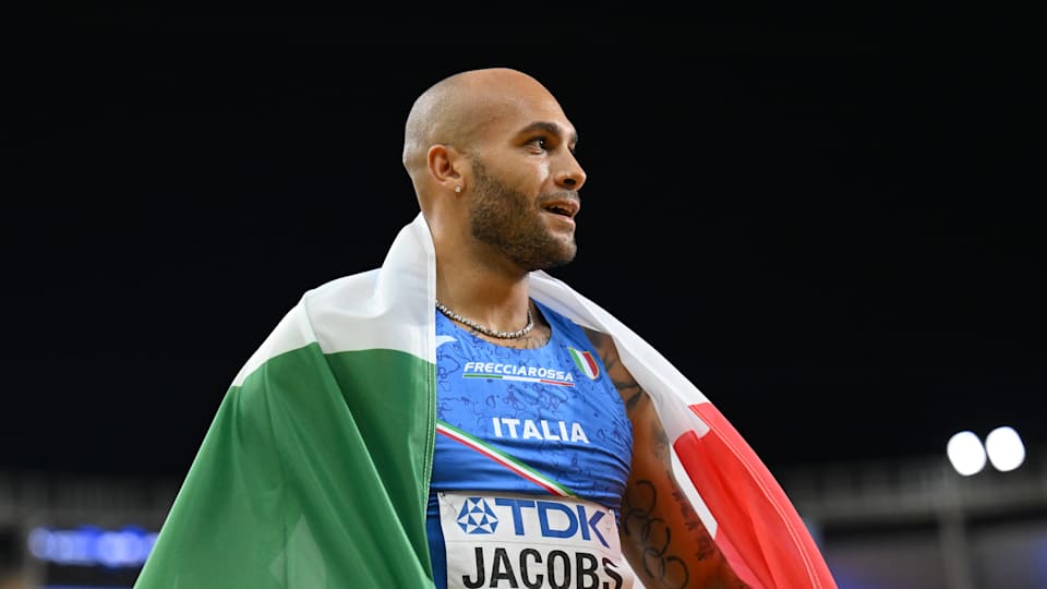 Marcell Jacobs - Italia - Staffetta 4x100 - Mondiali Budapest 2023