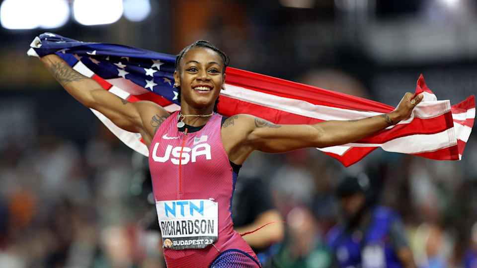 Sha'Carri Richardson: How 100m world champion is supporting rising Jamaican  sprint star Alana Reid