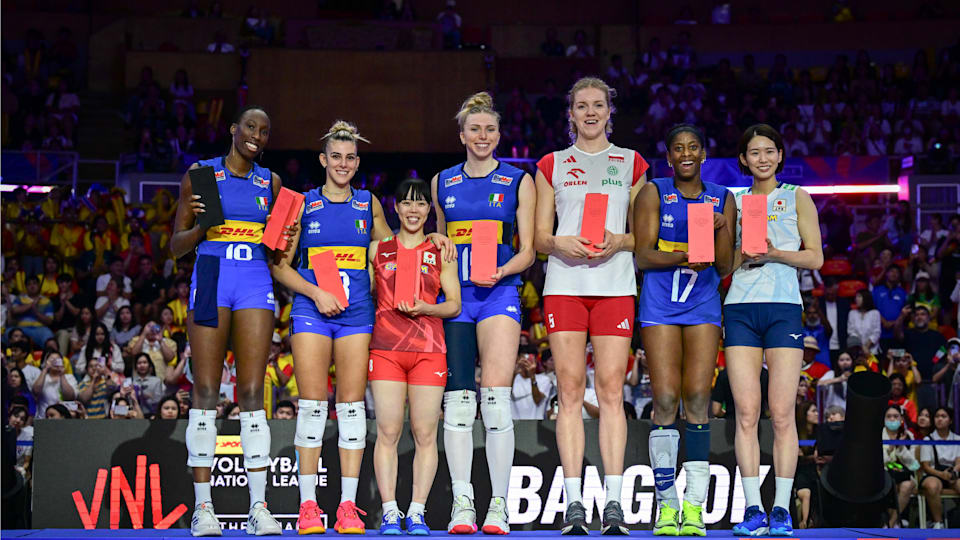 Liga das Nações de Vôlei (VNL) Feminino 2024 Paola Egonu é eleita MVP