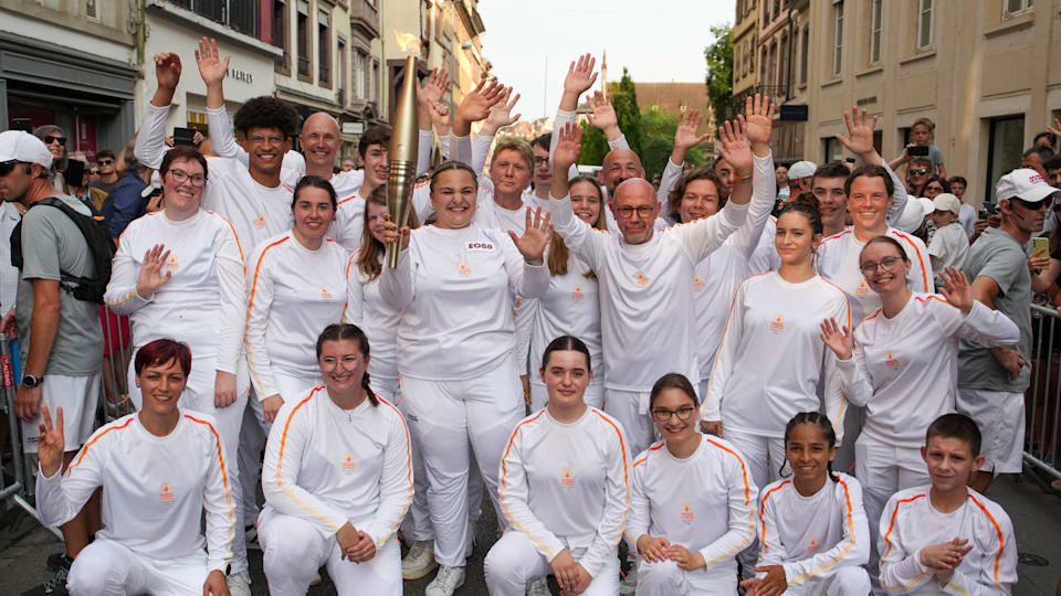 Olympic Torch Relay in Strasbourg