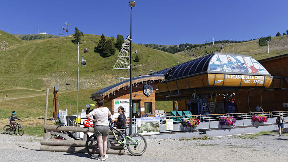 Host of the Alpine skiing events of the 1968 Olympic Winter Games, Chamrousse ski resort is also a popular summer destination, Aug. 6, 2020