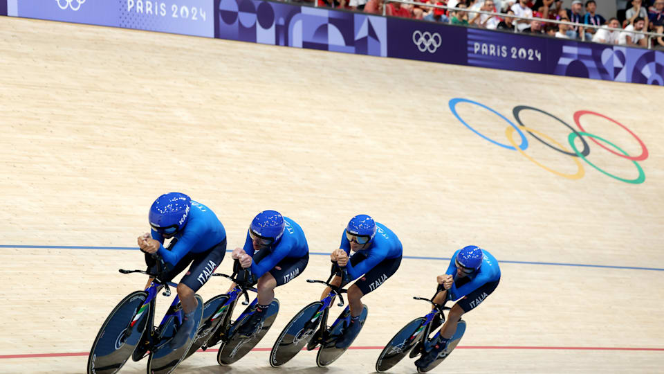 Inseguimento a squadre bronzo alle Olimpiadi di Parigi 2024 per