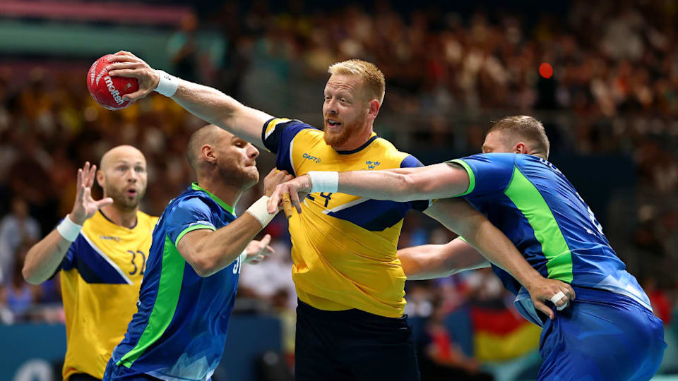 Paris 2024 Olympics handball Swedish handball star Jim Gottfridsson kept falling asleep and now