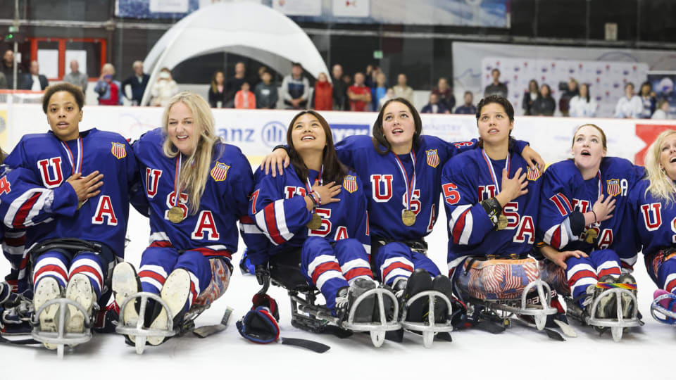 The Team USA Para Ice Hockey Team