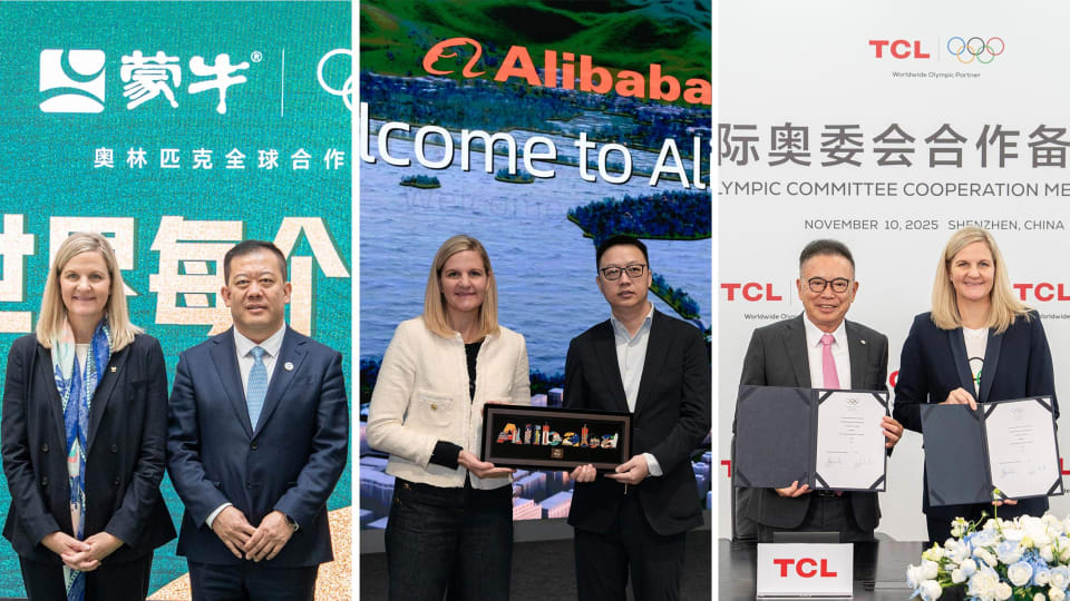 IOC President Coventry dives deep into the company cultures of three Chinese Worldwide Olympic Partners during her China visit