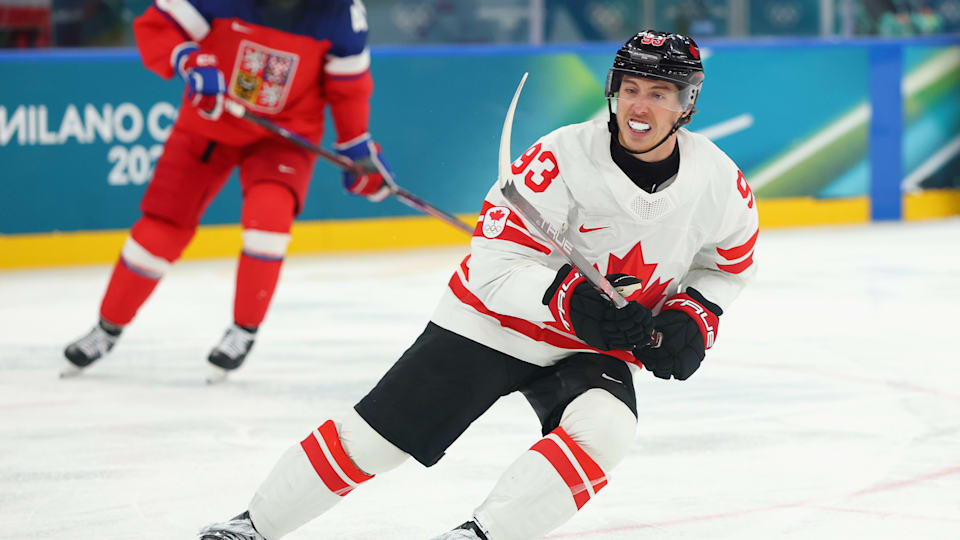Winter Olympics 2026: Canada's Mitch Marner putting on passing clinic in men's ice hockey