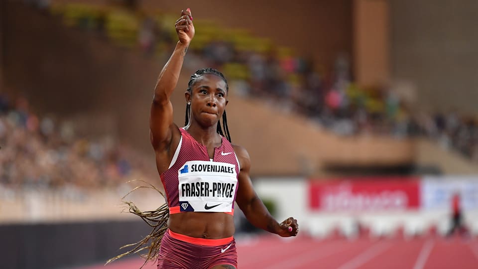 Athletics ShellyAnn FraserPryce cruises to victory in first 100m appearance of the year in