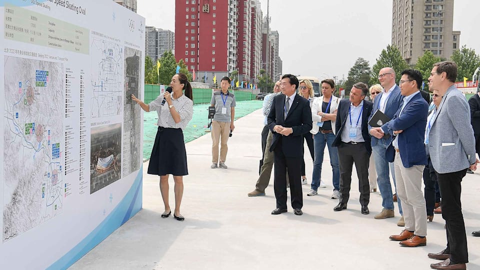 Olympians update IOC Coordination Commission on Beijing 2022 venues