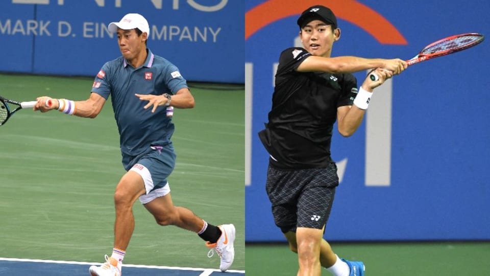 錦織圭・西岡良仁