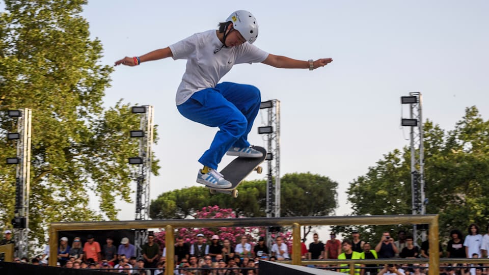 Skateboarding Street