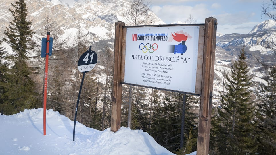 9. Olympic alpine competition runs