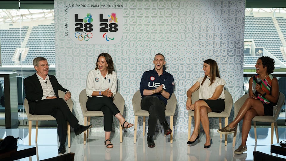 IOC President visits LA28, World Athletics Championships, World Games and United Nations