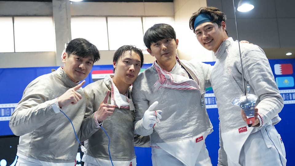 남자 사브르 대표팀 - 2024 아시아선수권