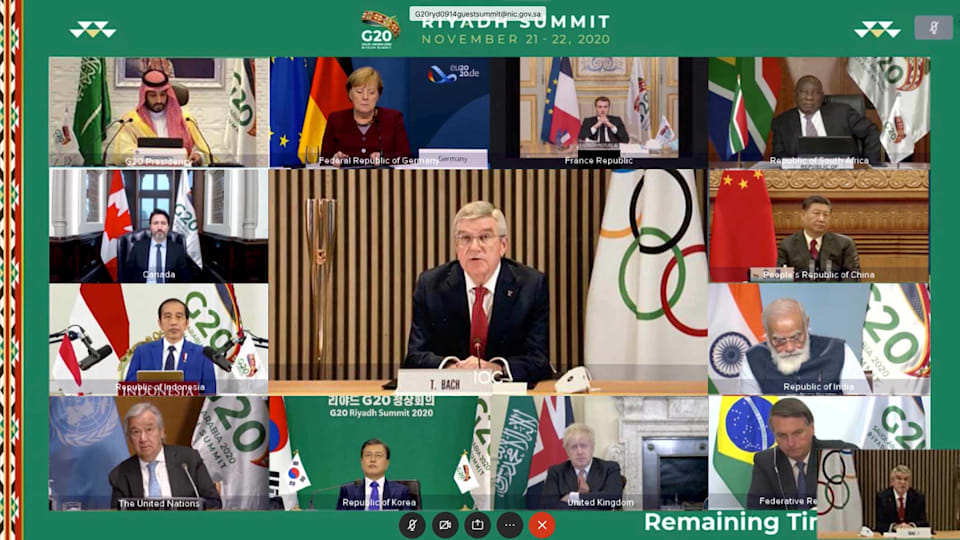 World leaders at G20 Summit express support for Tokyo 2020 and Beijing 2022