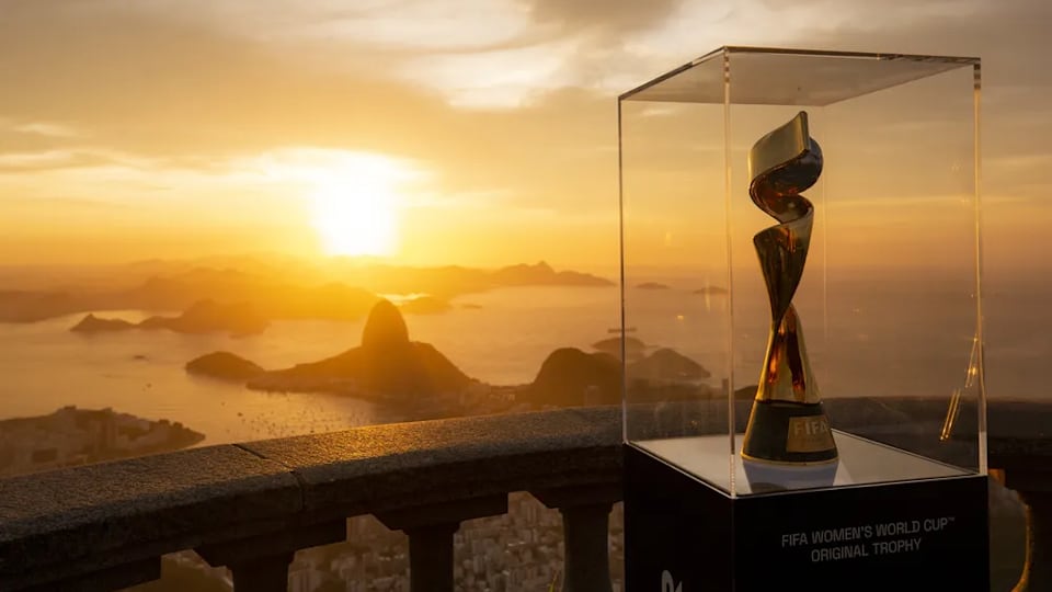 Brazil and the FIFA WWC trophy