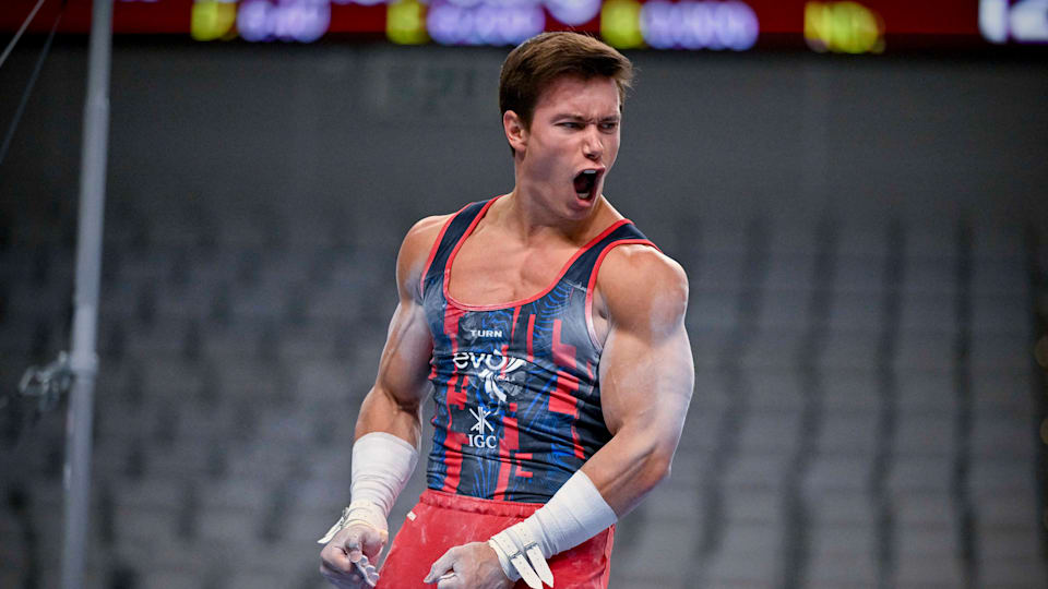 Brody Malone leads after opening night of men's competition at U.S