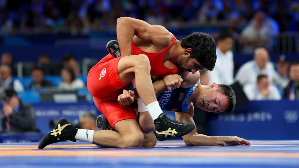 Paris 2024 Olympics Aman Sehrawat to fight for bronze in wrestling