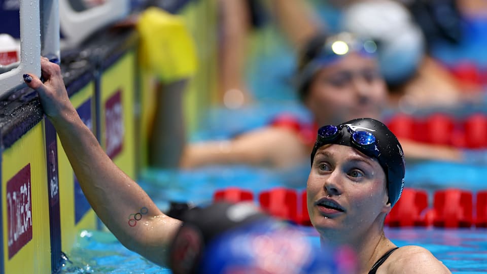 Erika Connolly the swimmer who fought every battle to make the US Olympic team for Paris 2024