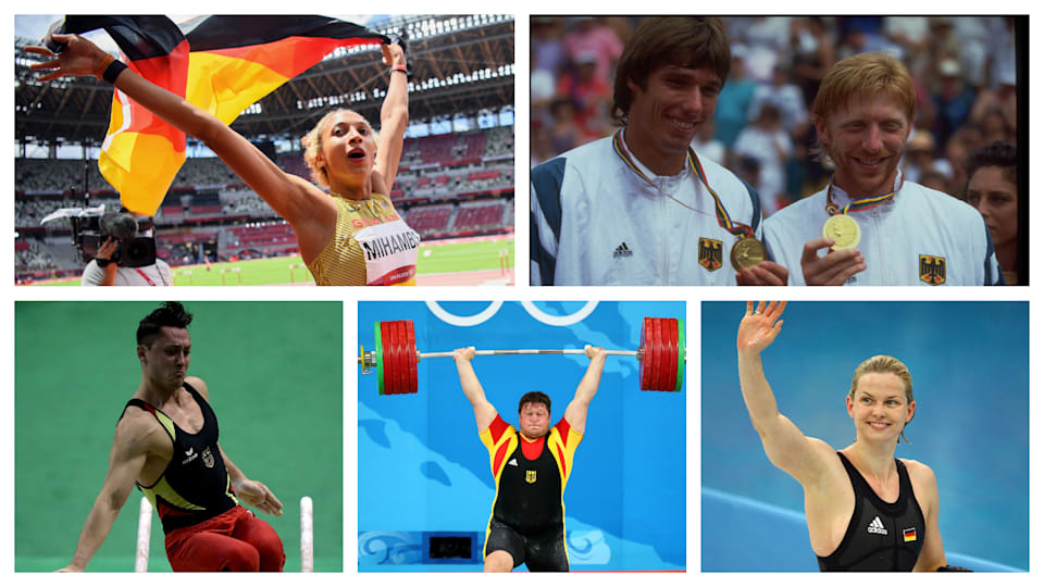 Getty Images - Collage by Olympics.com: five emotional Olympic moments for Germany