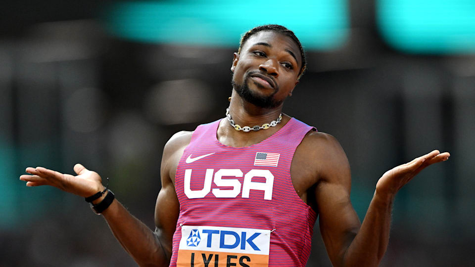Noah Lyles versus lightning The race for Usain Bolt's 100m and 200m