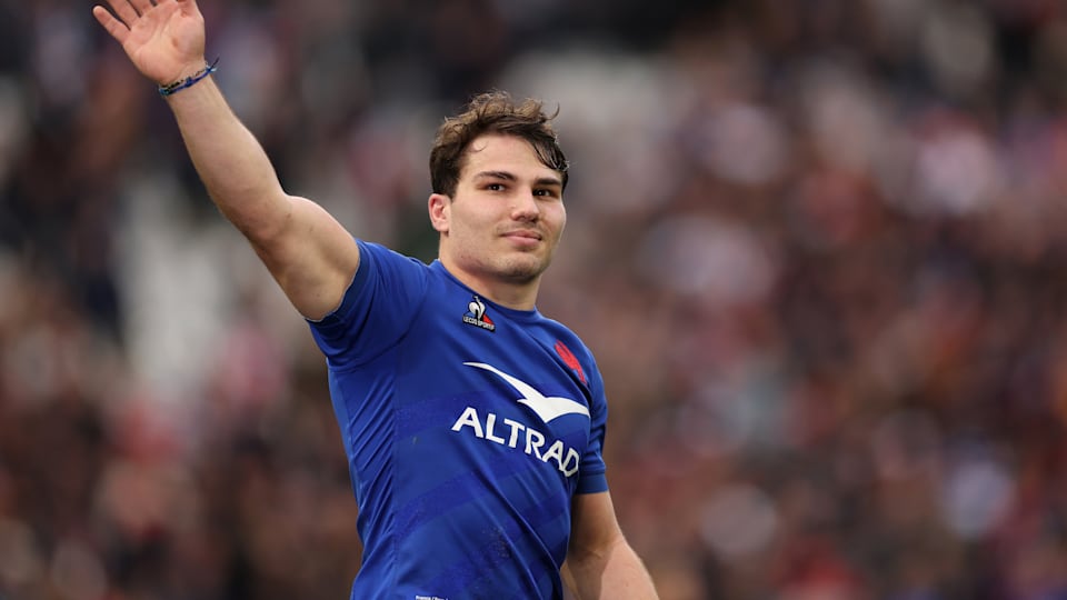 Antoine Dupont captained France at the 2023 Rugby World Cup