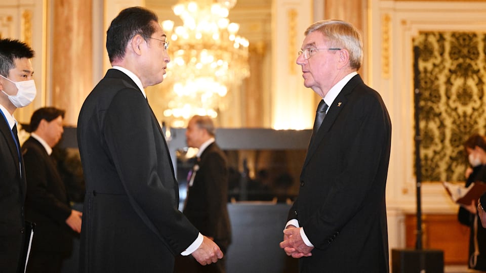 President Bach pays final respects to former Prime Minister Abe Shinzo